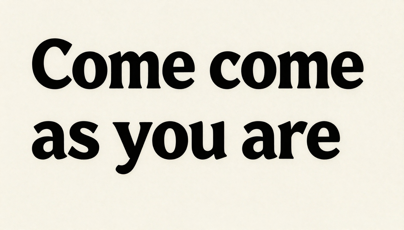 come come as you are lyrics