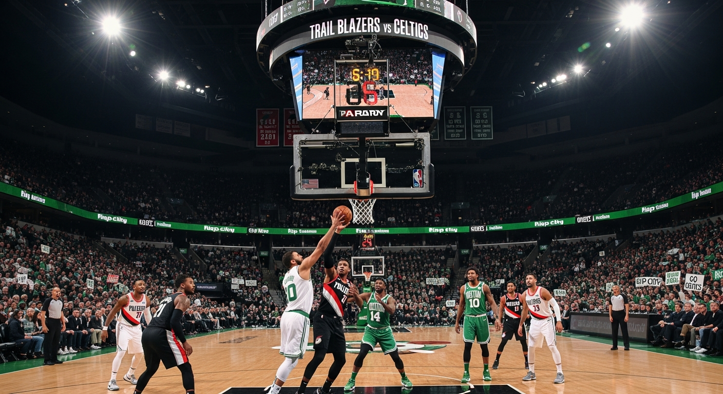trail blazers vs celtics
