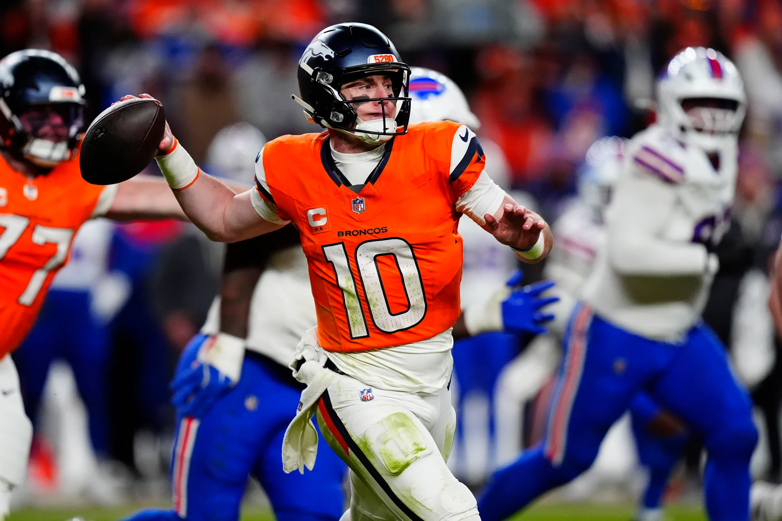 denver broncos vs chargers stats